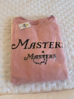 Masters 2026 Pink Masters Logo Crewneck Sweatshirt-all orders mail in 24 hrs!